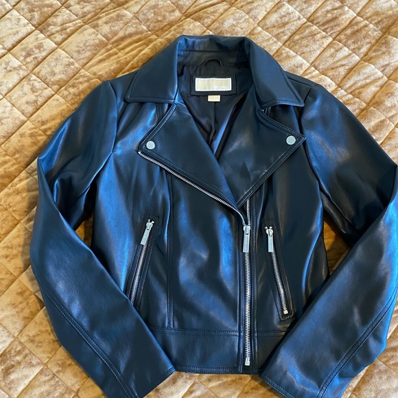 MICHAEL Michael Kors Jackets & Blazers - Michael Kors Leather Moro Jacket
